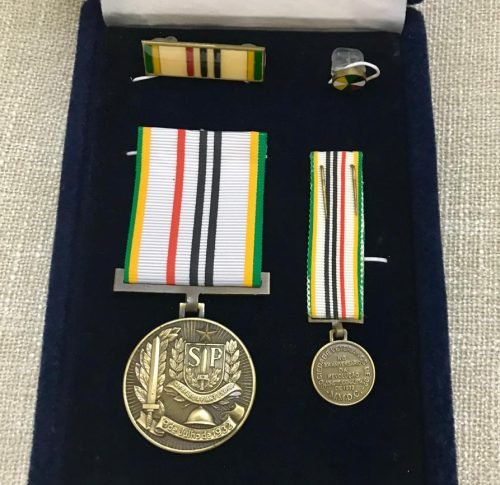 Medalha MMDC outorgada pelo Governo do Estado de São Paulo com a Sociedade Veteranos de 32